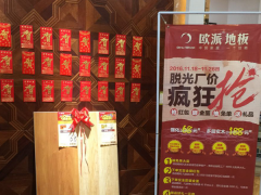 西寧歐派地板專賣店11.18特惠活動(dòng)